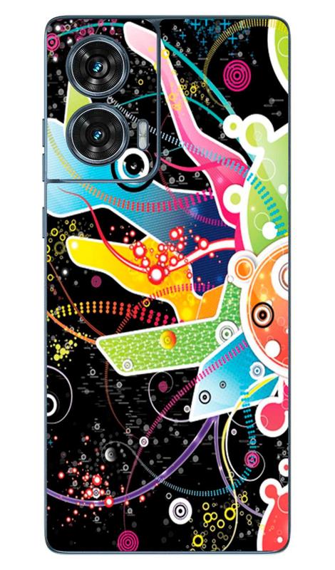 Capa Adesivo Skin058 Verso Para Motorola Edge 50 Fusion