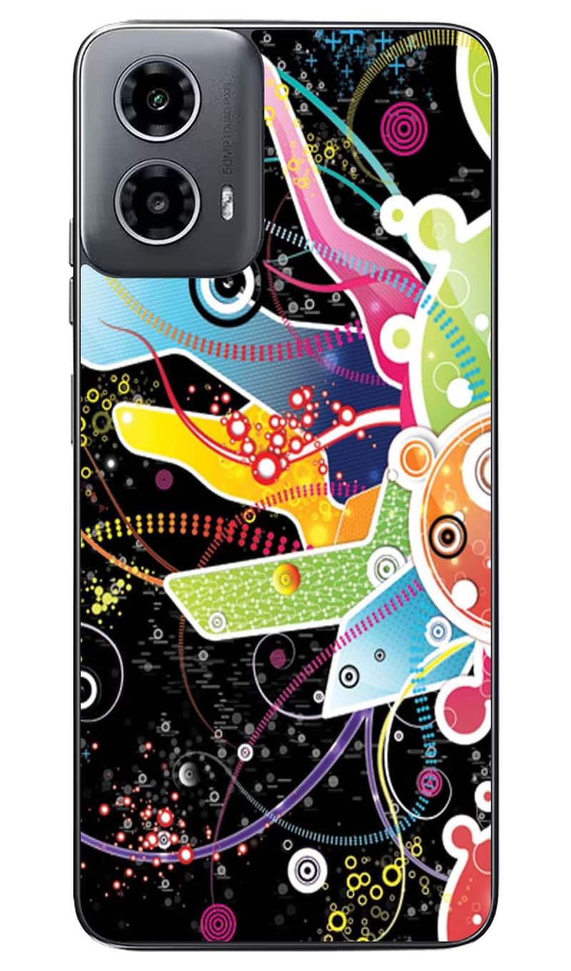 Capa Adesivo Skin058 Verso Para Motorola Moto G34 5G