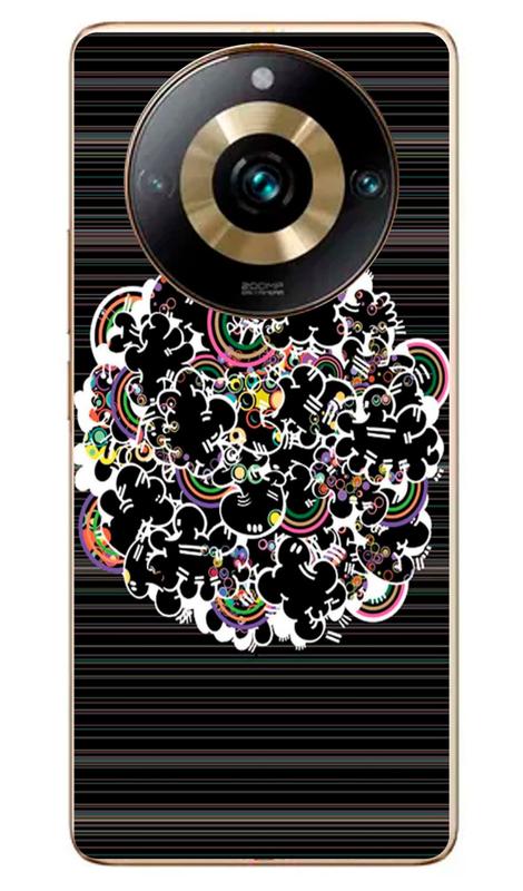 Capa Adesivo Skin110 Verso Para Realme 11 Pro Plus