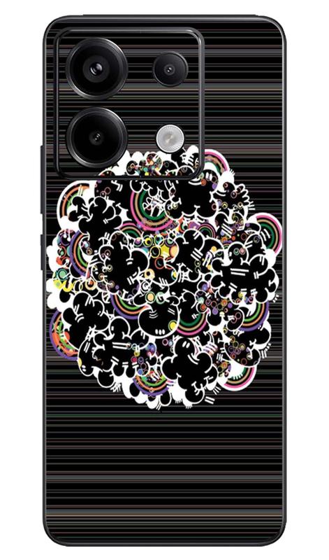 Capa Adesivo Skin110 Verso Para Xiaomi Redmi Note 13 Pro 5G