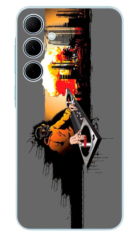 Capa Adesivo Skin264 Verso Para Samsung Galaxy A35 5G