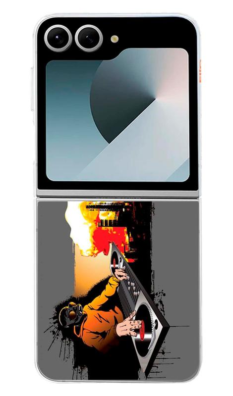 Capa Adesivo Skin264 Verso Para Samsung Galaxy Z Flip6