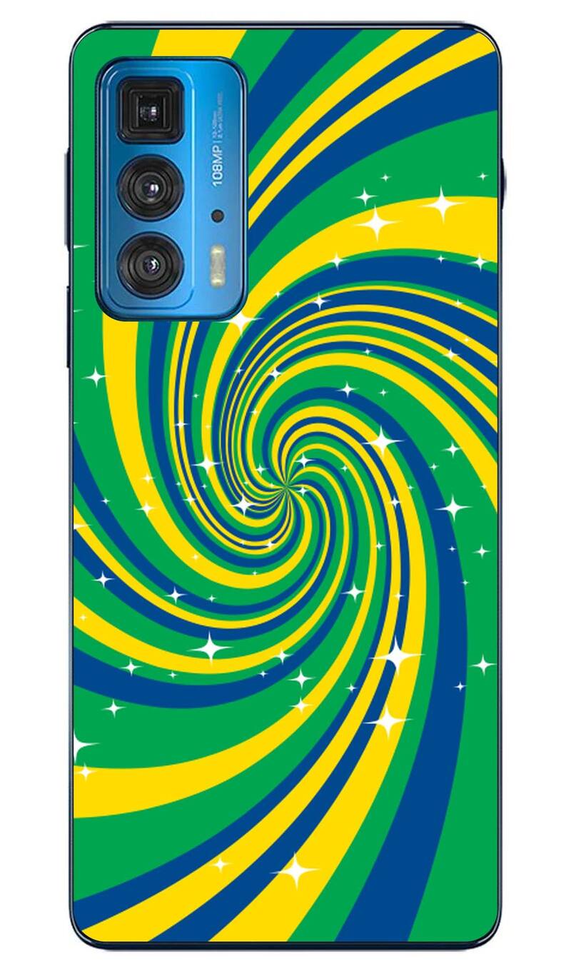 Capa Adesivo Skin360 Verso Para Motorola Edge 20 Pro (2021)