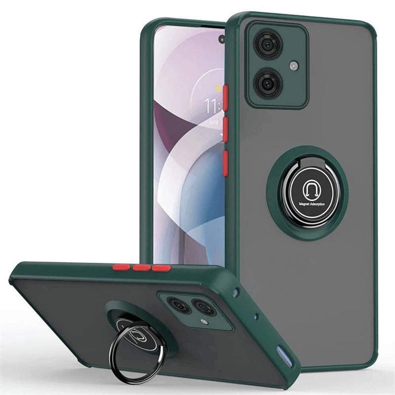 Capa Anel Translucida Anti Impacto Para Motorola Moto G14