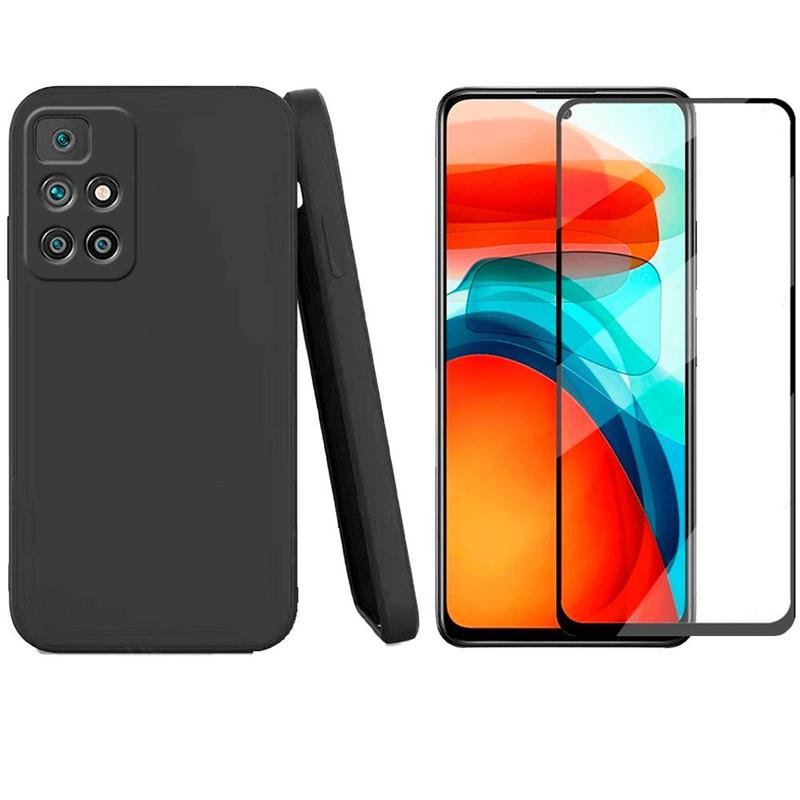 Capa Anti Impacto Compativel com Xiaomi Poco M4 Pro + Pelicula de Vidro