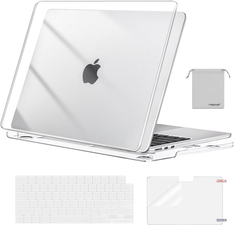 Capa Case compatível com MacBook Air de 13 polegadas 2026 2025 2024 2023 2022 M4 A3240 M3 A3113 M2 A2681, capa rígida de