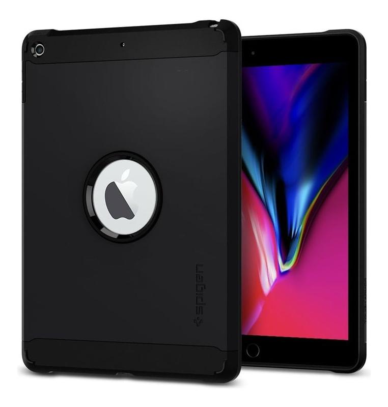 Capa Case PRETA iPad Tablet 9.7 Tough Armor SPIGEM 2017 - 053CS21820