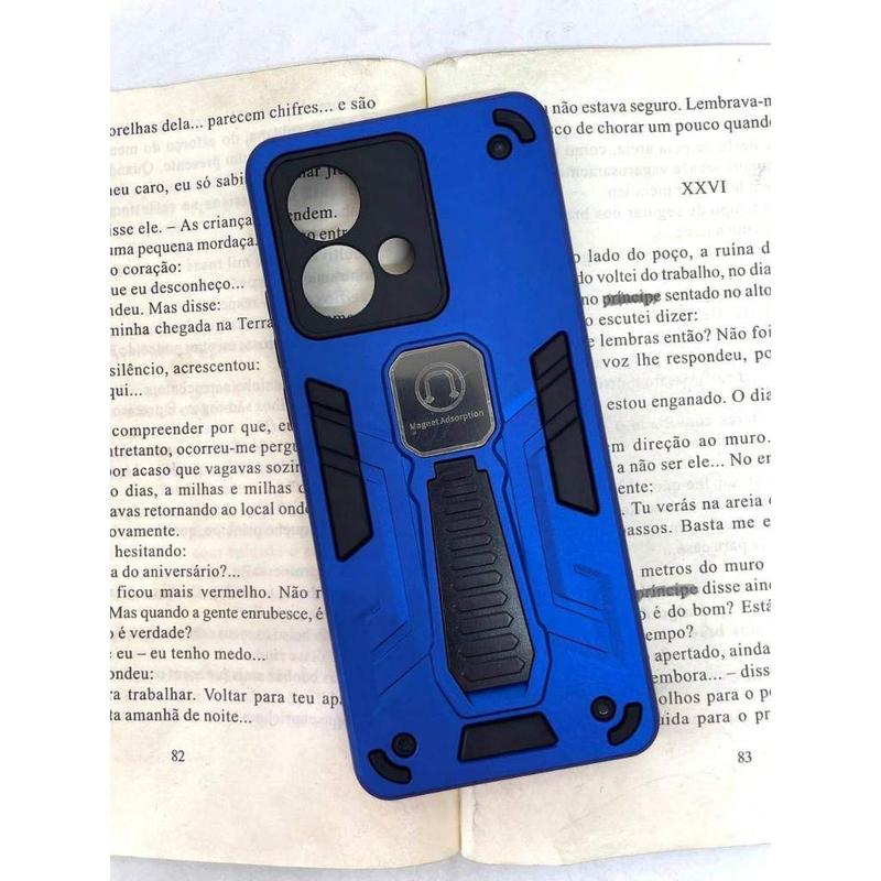 Capa de celular compatível com Moto Edge 40 Neo Defense Cor:Azul Menta