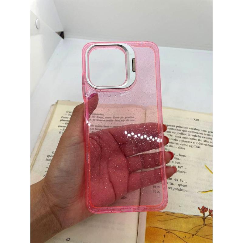 Capa de celular compatível com Moto G15 e G17 Class Cor:Rosa