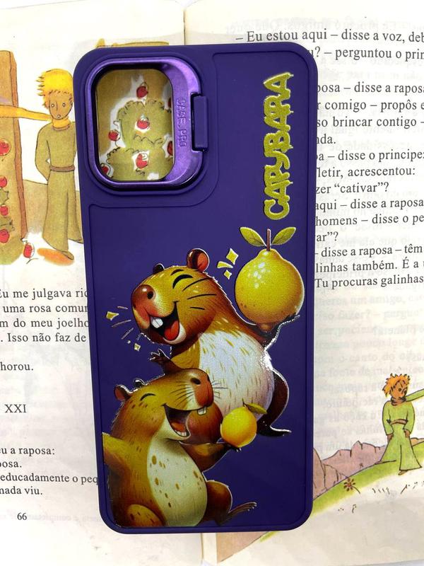 Capa de celular compatível com Moto G34 5G Capivara