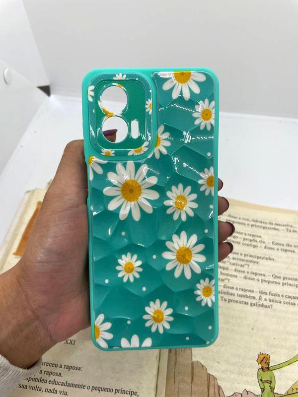 Capa de celular compatível com Moto G73 5G Texturizada Cor:Verde