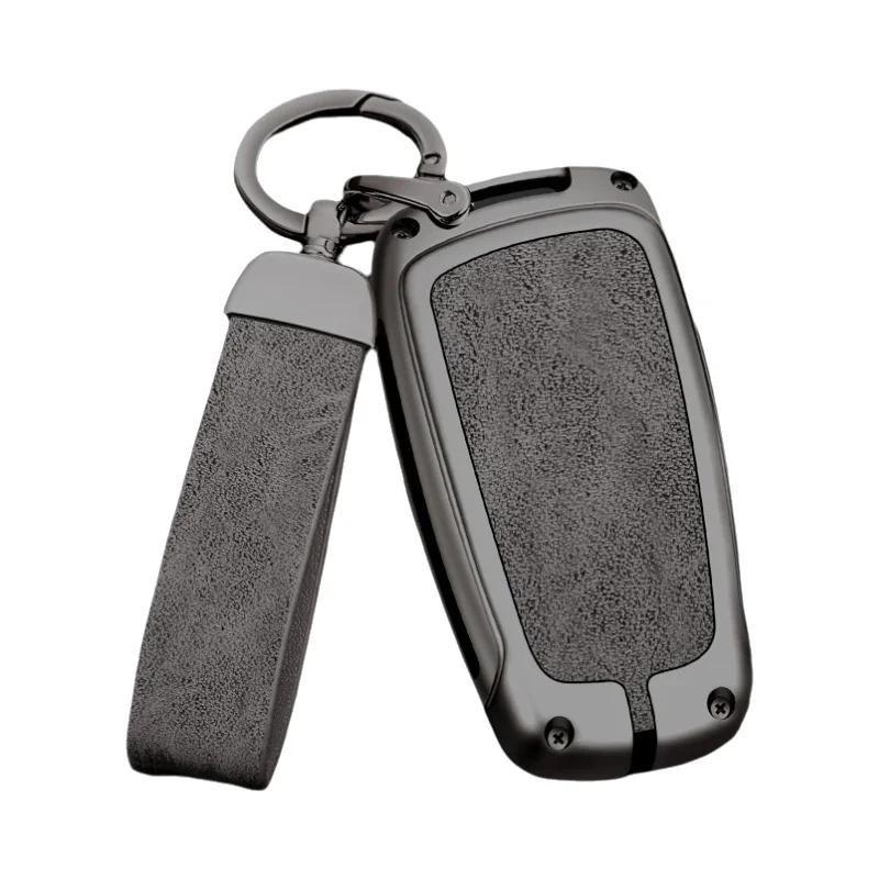 Capa De Chave Em Liga De Zinco E Couro Para BMW F20 F30 G20 F31 F34 F10 G30 F11 X3 F25 X4 I3 M3 M4