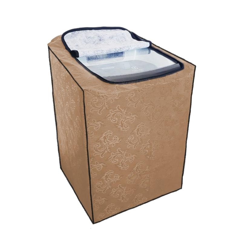 CAPA DE MÁQUINA COM ZÍPER IMPERMEÁVEL 100% PVC Flanelado 8kg á 12kg Brastemp Consul Electrolux
