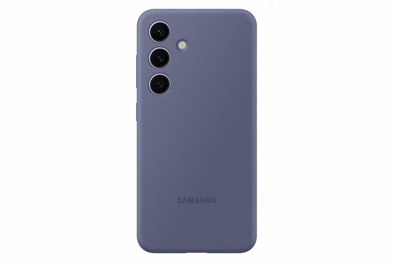 Capa de Silicone Original Samsung Galaxy S24 - Violeta
