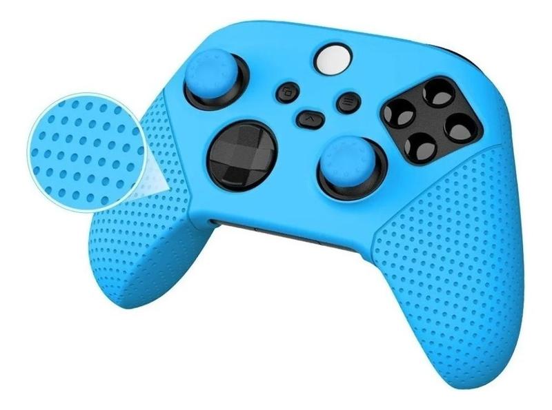Capa + Grip Silicone Controle Compatível Xbox Series X / S Capinha Dobe