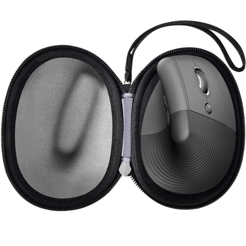 Capa para mouse ergonômico vertical Logitech Lift ANKHOH preta