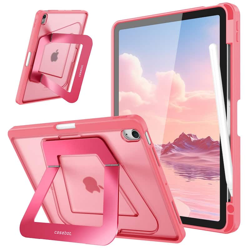 Capa para tablet FINTIE para iPad Air 11" M3 M2 10,9" rosa