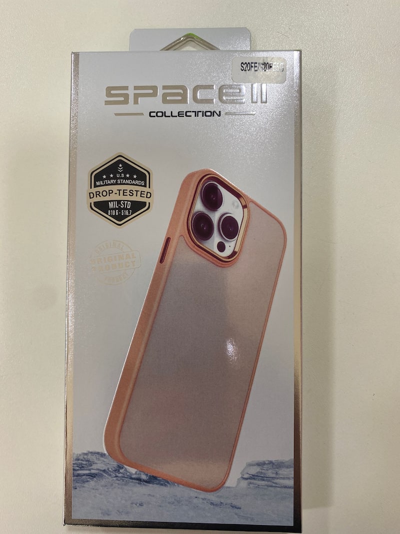 Capa Space S20 Fe rosa claro