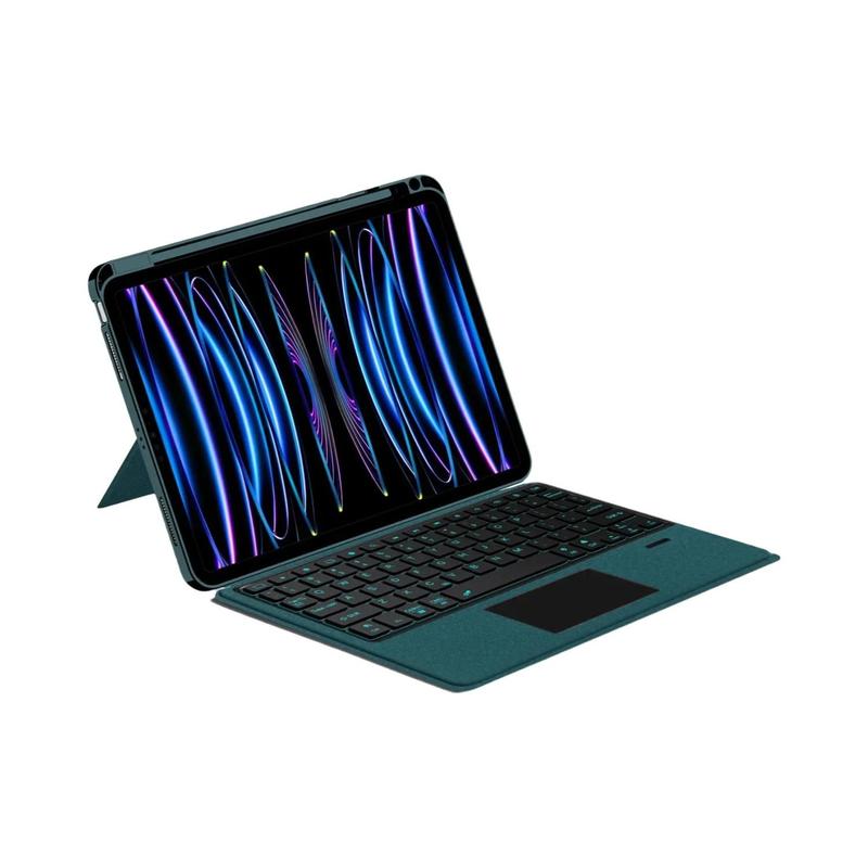 Capa Teclado Mágico De 11 Polegadas Para iPad Air M3 M2 pro 11 Com Trackpad Retroiluminado