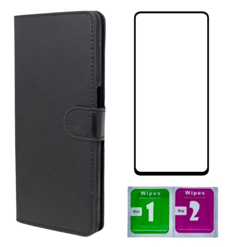 Capinha Capa Carteira + Pelicula Vidro 3d Para Iphone 16 Pro