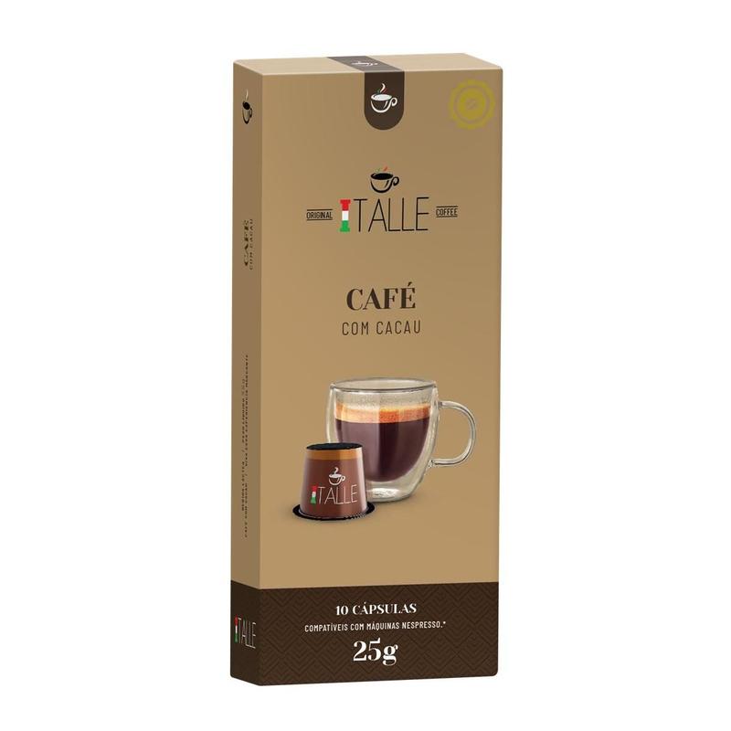 Capsulas Nespresso Café Chocolate Cacau 10 Capsulas
