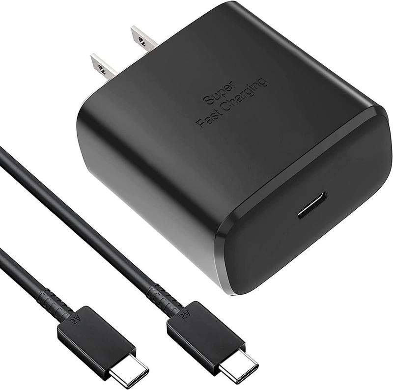 Carregador 45W Super Turbo Compativel com Samsung Galaxy S22 S22 + S22 Ultra S24 S23 S25 S25 Fe S24 Fe S23 Fe
