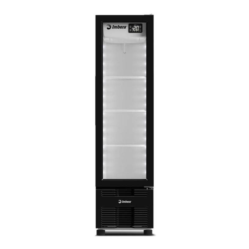 Cervejeira Imbera 244 Litros Inverter Porta De Vidro Preta E Branca CCV144 Bivolt