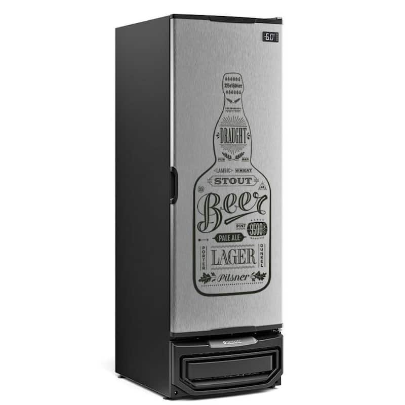 Cervejeira Vertical GCB57GW 578L com Ar Forçado Inox Gelopar 220V