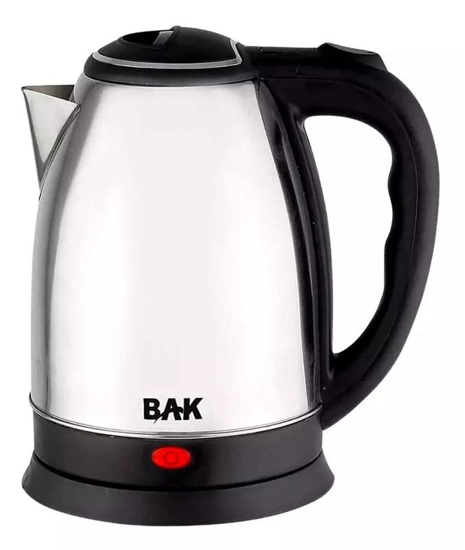 Chaleira Elétrica Aço Inox Café Bule 1,8 Litros Profissional - Bak