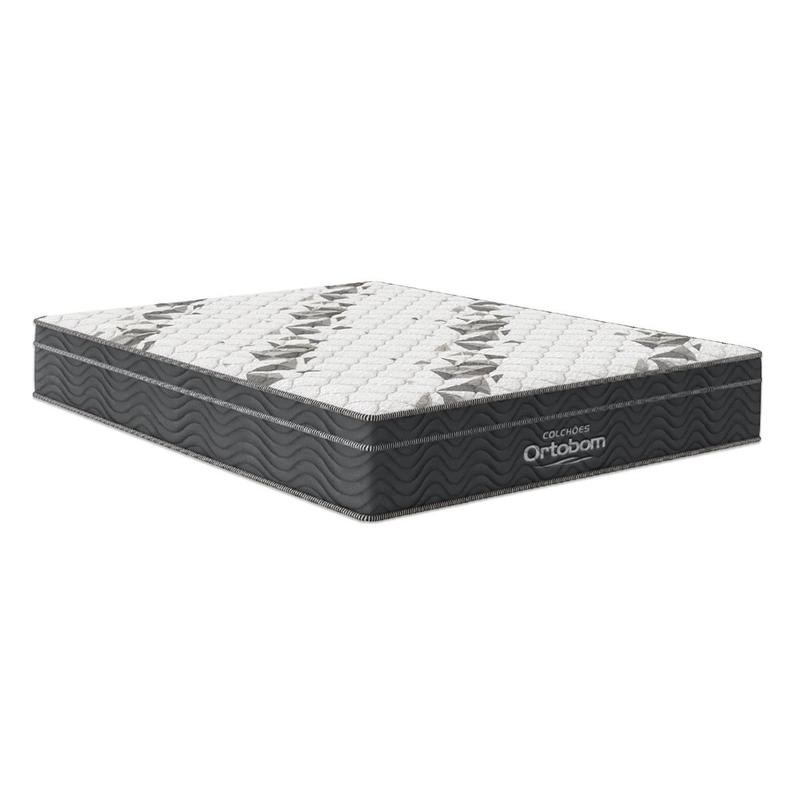 Colchão de Espuma D33 Ortobom Airtech Ortopillow 100 Queen 158 cm