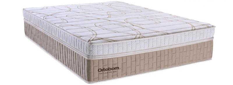 Colchão Queen Ortobom Exclusive Gel Molas 158x198x34