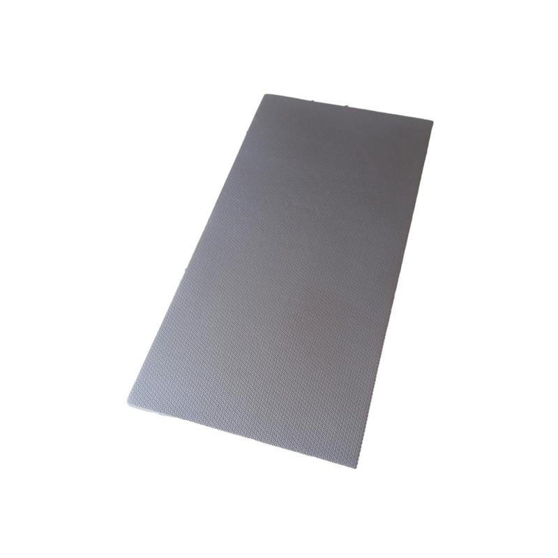 Colchonete EVA 100x50x2cm 20mm Cinza Escuro Yoga Ginástica