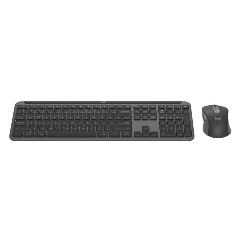 Combo de Teclado e Mouse Grande Logitech Signature MK955 Preto