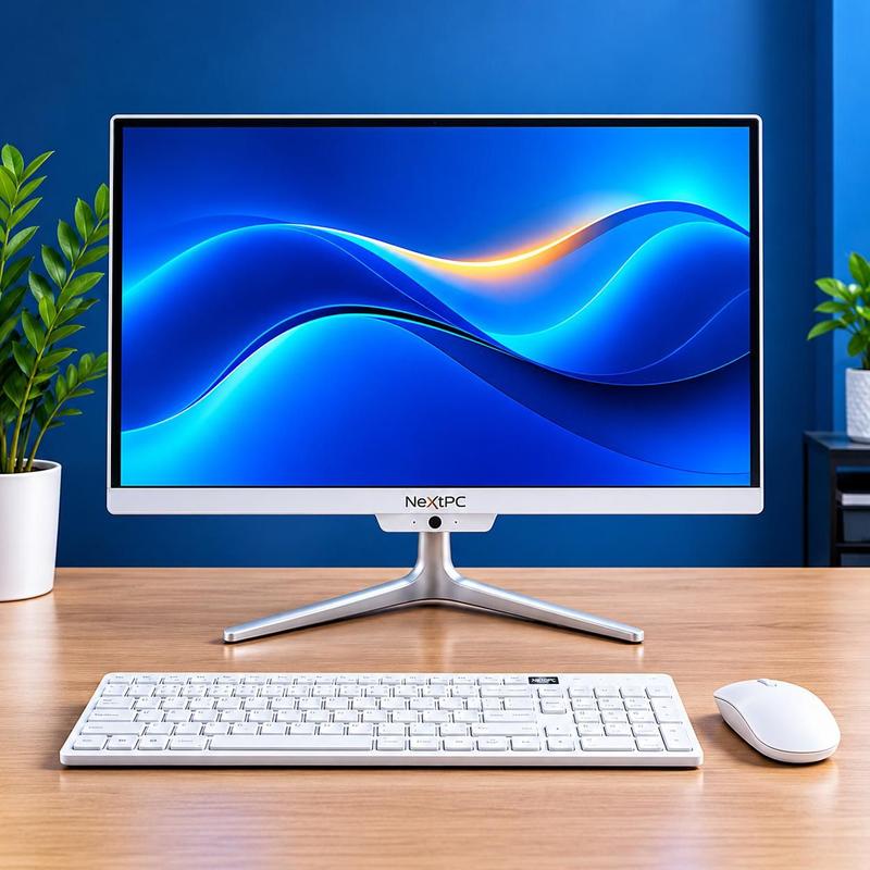 Computador All In One 21,5 NextPC Intel Core i5, 8GB RAM, SSD 240GB, Webcam, WiFi, Bluetooth
