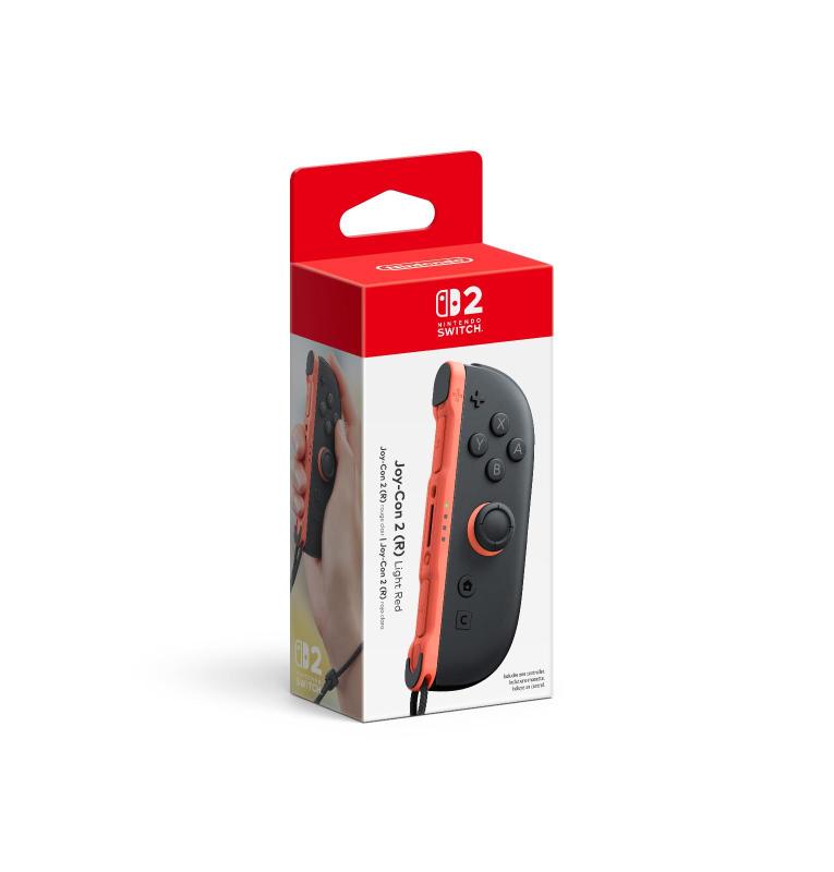 Controlador Nintendo Joy-Con 2 (R) Vermelho claro para Switch 2