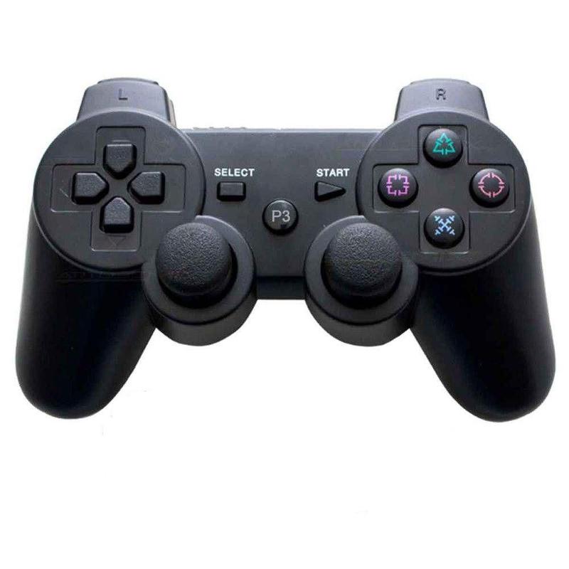 Controle Com 3 Ps3 Sem Fio Dualshock