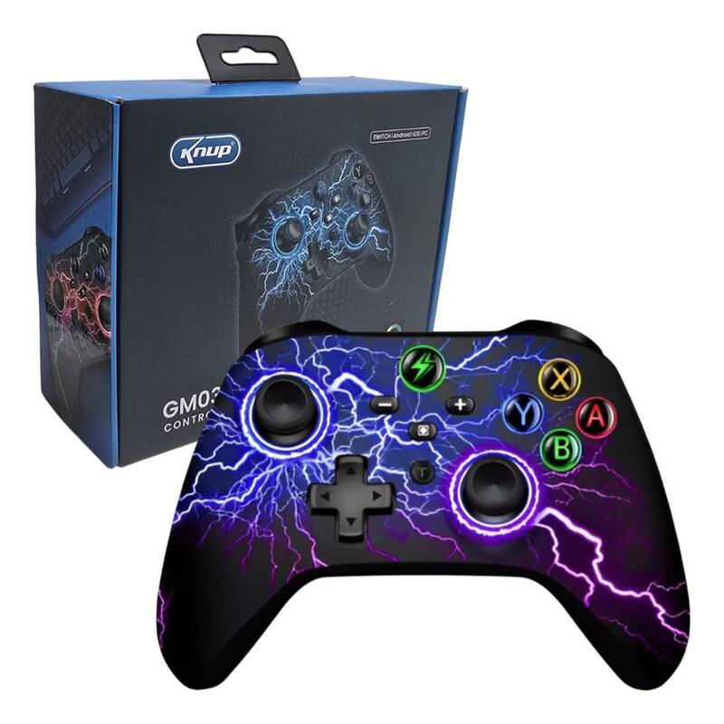Controle Gamepad Knup Sem Fio Para Switch Lite OlED Android PC SmartTV GM032