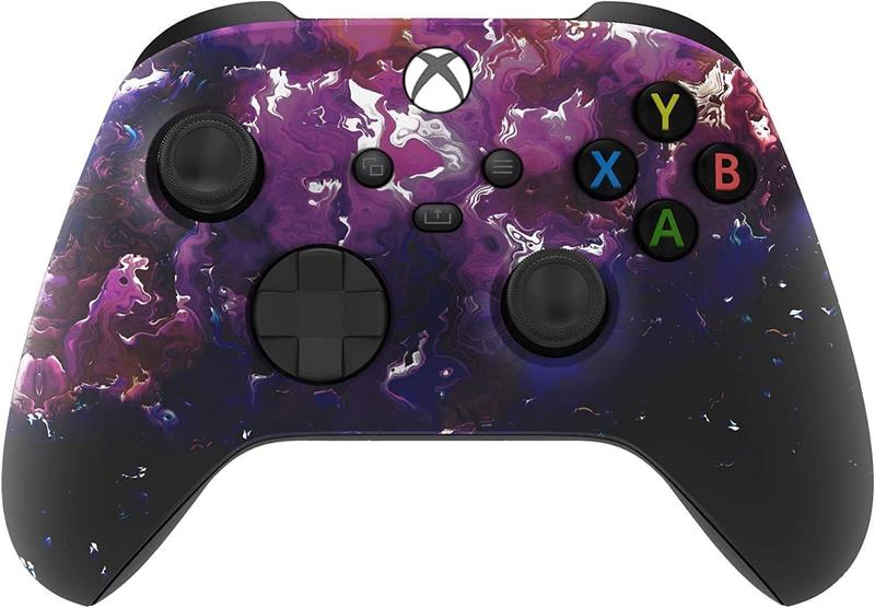 Controle Premium Controllerz Xbox Soft Touch Purple Lava