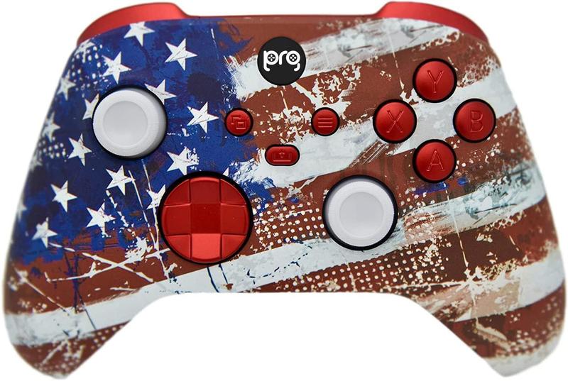 Controle ProControllers Xbox Series X/S - Bandeira dos EUA