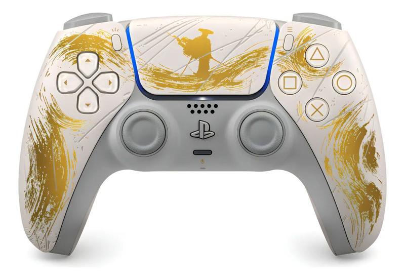 Controle PS 5 Edição Especial Ghost Of Yotei Ouro