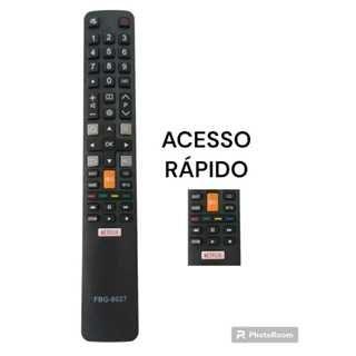 Controle Remoto Compativel Led Tv Tcl Smart 50P6US 55P6US 65P6US FBG-8027