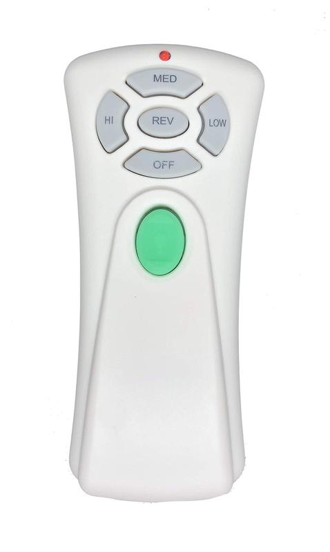 Controle remoto para ventilador de teto Sunday Inc CHQ7080T com dimerização da luz
