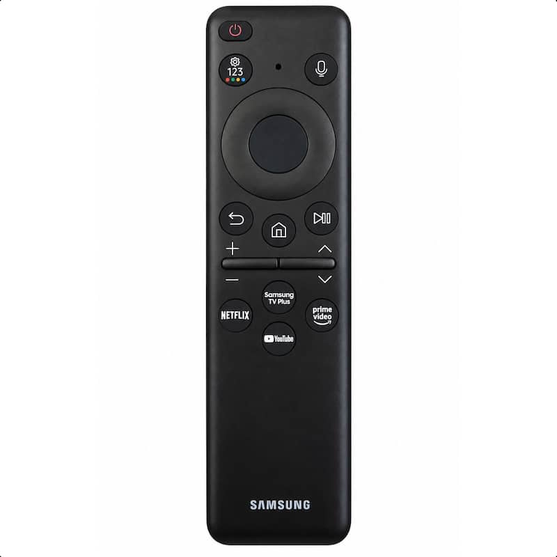 Controle Remoto Smart Tv Samsung 4k BN59-01363D Comando Voz - tampa preta
