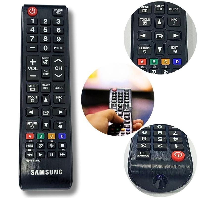 Controle Remoto Smart TV Samsung TM1240 J4300 J5200 J5300