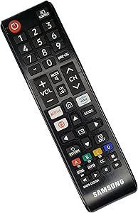 Controle Remoto Un32t4300ag Un32t4300agxzd Tv Samsung Smart