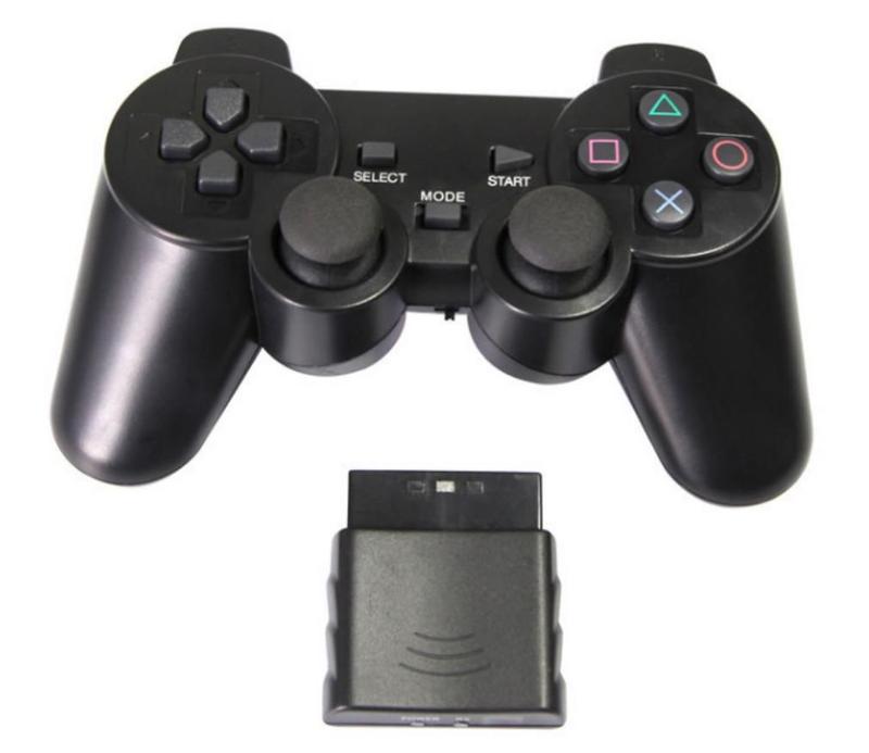 Controle Sem Fio Dualshock Compatível Com Playstation 2 Wireless
