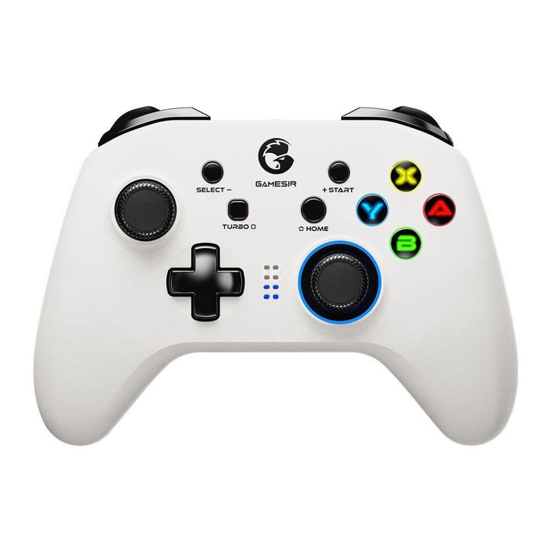 Controle Sem Fio Gamesir T4 Pro Switch Bluetooth 2.4g Branco