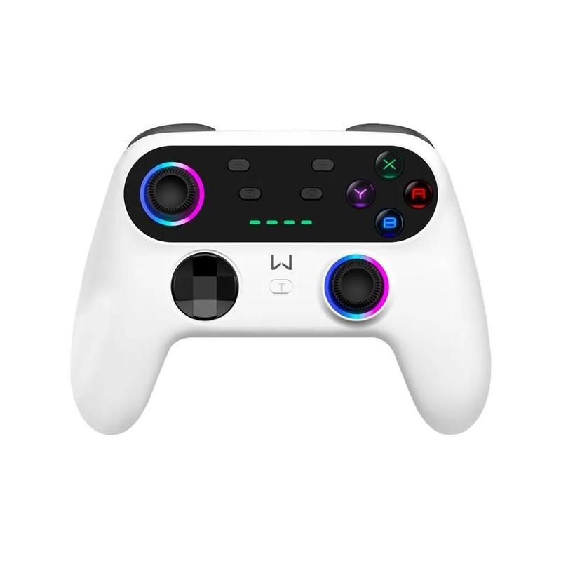 Controle Warrior Ultra Pro Bluetooth, Compatível com Switch/PC/PS3, Branco, JS0092