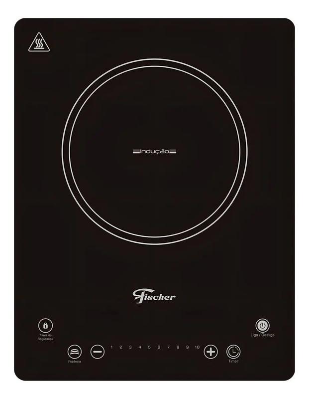 Cooktop Fischer 26884 1,5 kW 127V Preto