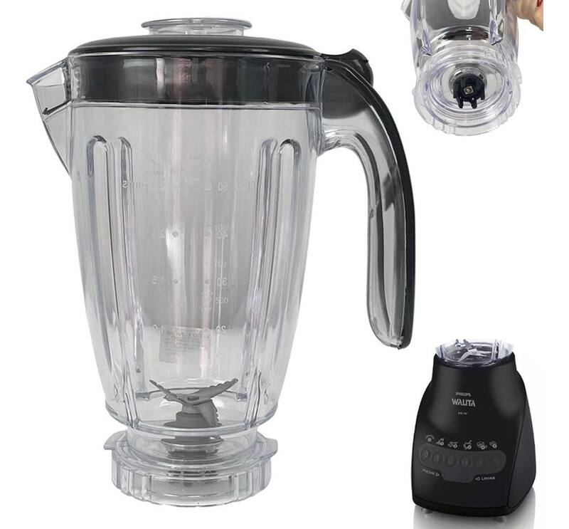 Copo Liquidificador Compativel com Walita Philips Ri2044 / Ri2081 / Ri2083